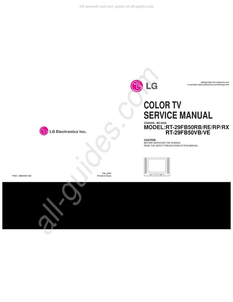 LG RT-29FB50RB User manual