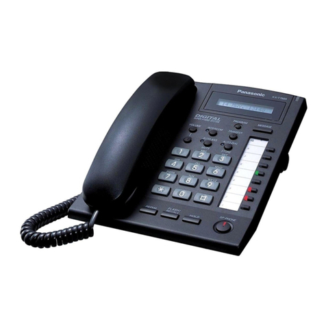 Panasonic KX-TD7665 User manual