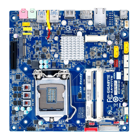 Gigabyte GA-H77TN User manual