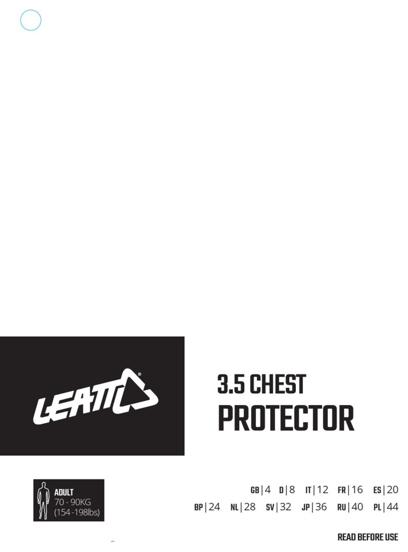 Leatt 3.5 CHEST PROTECTOR manual
