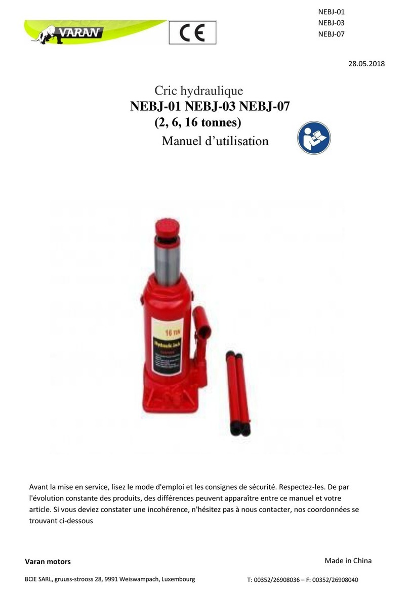 Varan NEBJ-01 user manual