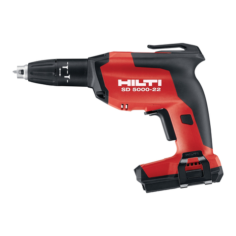 Hilti NURON SD 5000-22 User manual