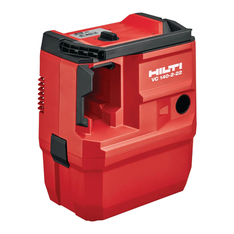 Hilti NURON VC 140-2-22 User manual
