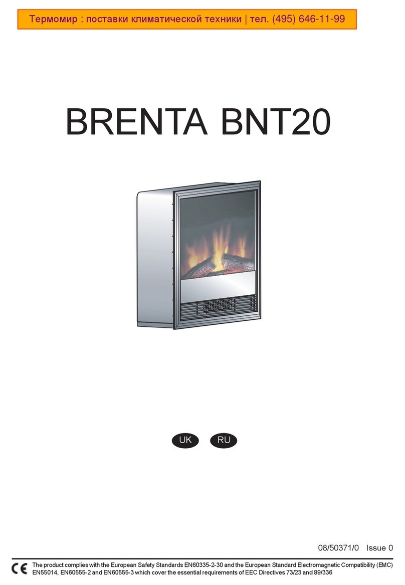 Dimplex BRENTA BNT20 User manual