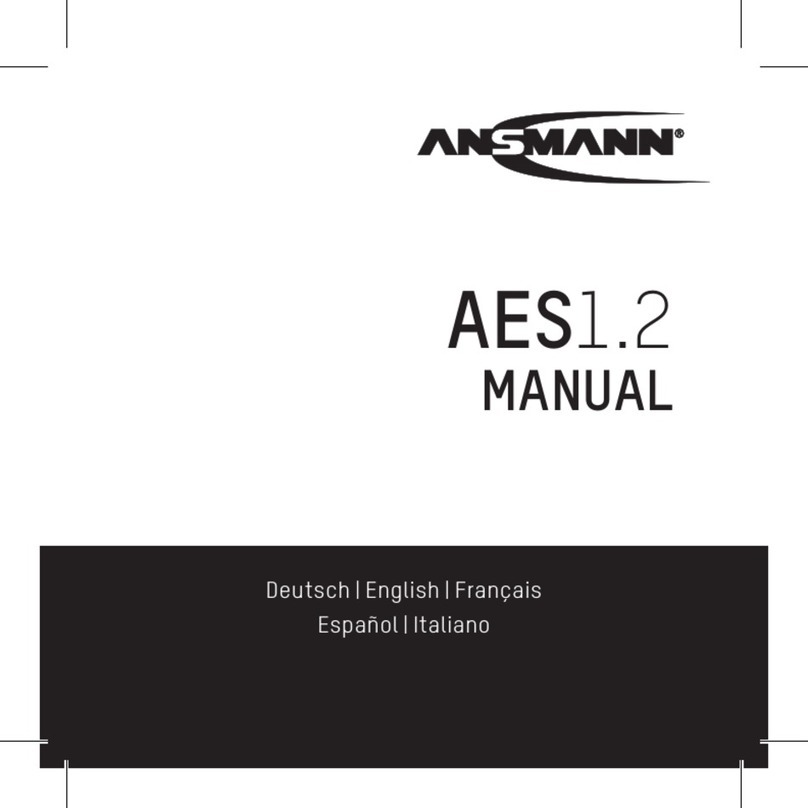 ANSMANN AES1.2 manual