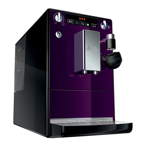 Melitta CAFFEO LATTEA E 955-101 User manual
