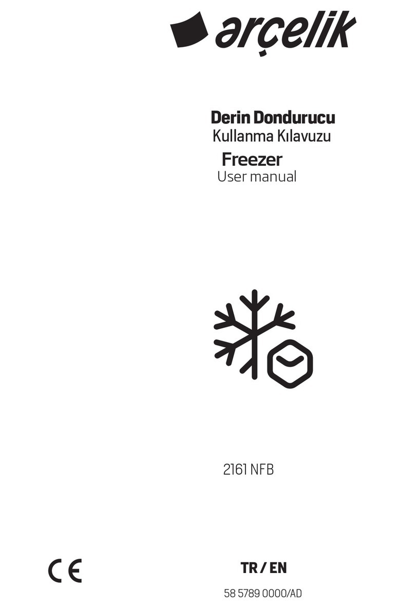 arcelik 2161 NFB user manual