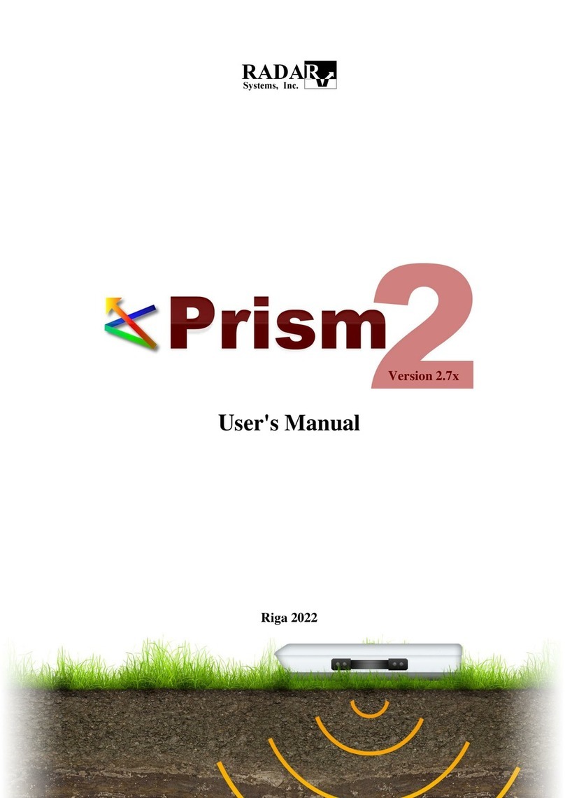 Radar Systems Prism 2 user manual