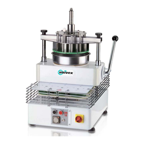 Univex DR11 Operator's manual