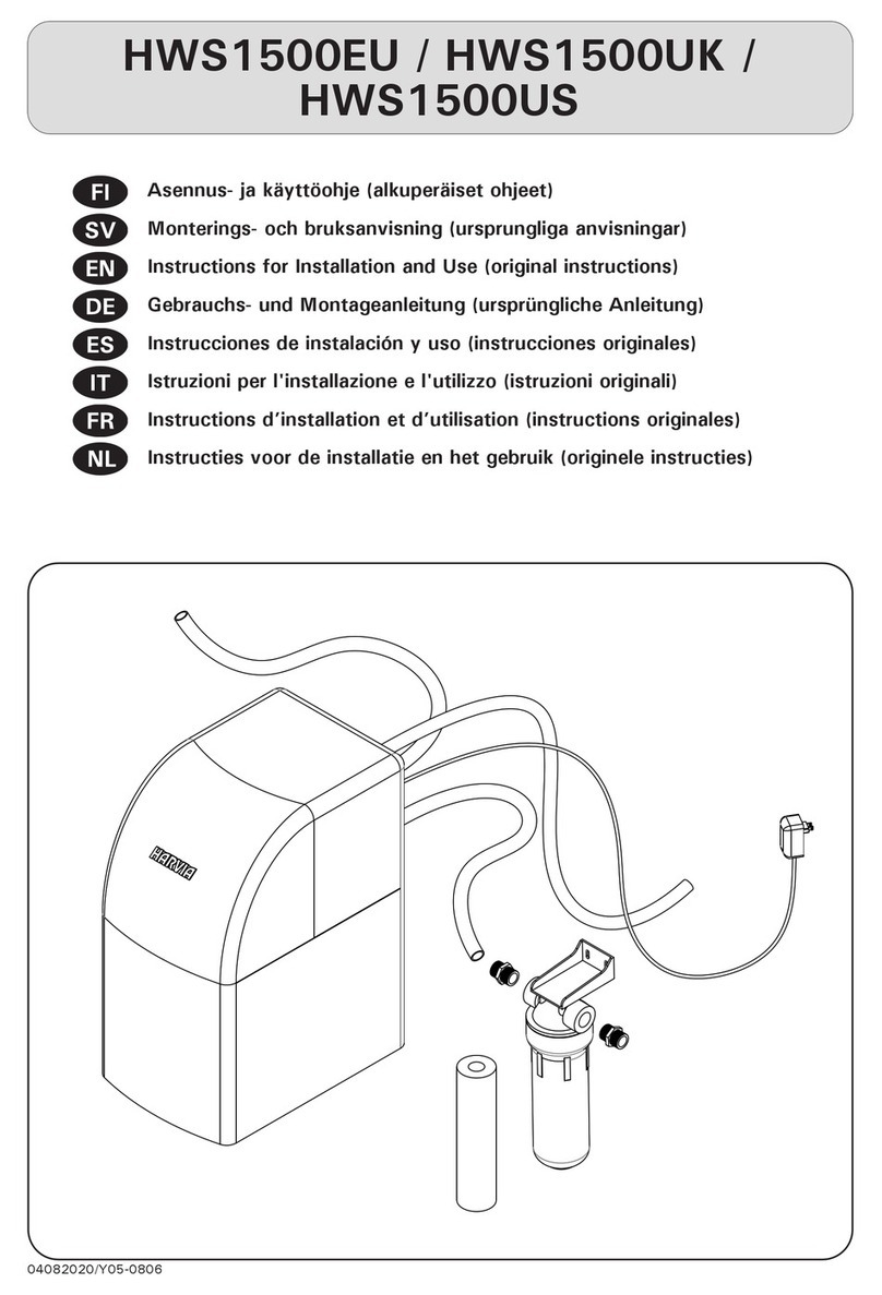 Harvia HWS1500EU User manual