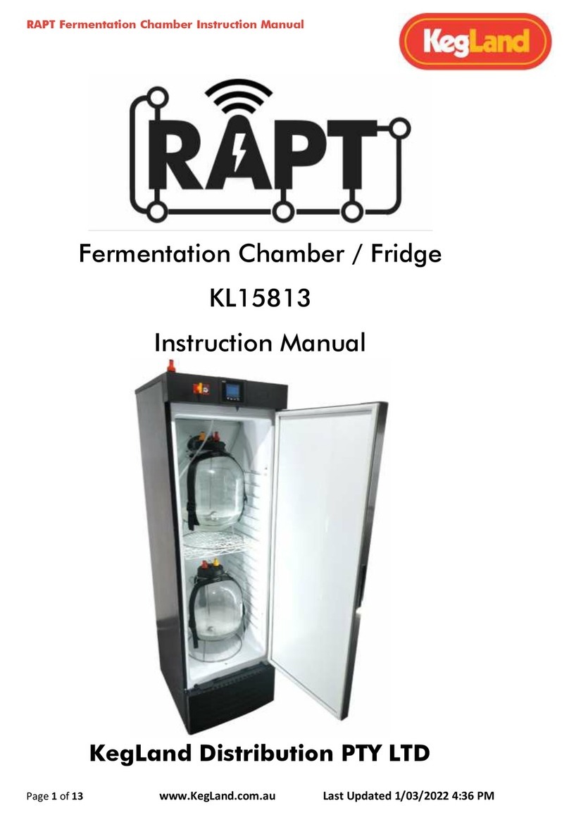 KegLand RAPT KL15813 instruction manual