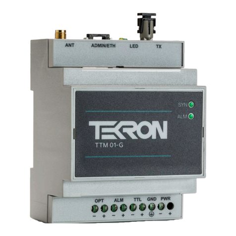 Tekron TTM 01-G user manual