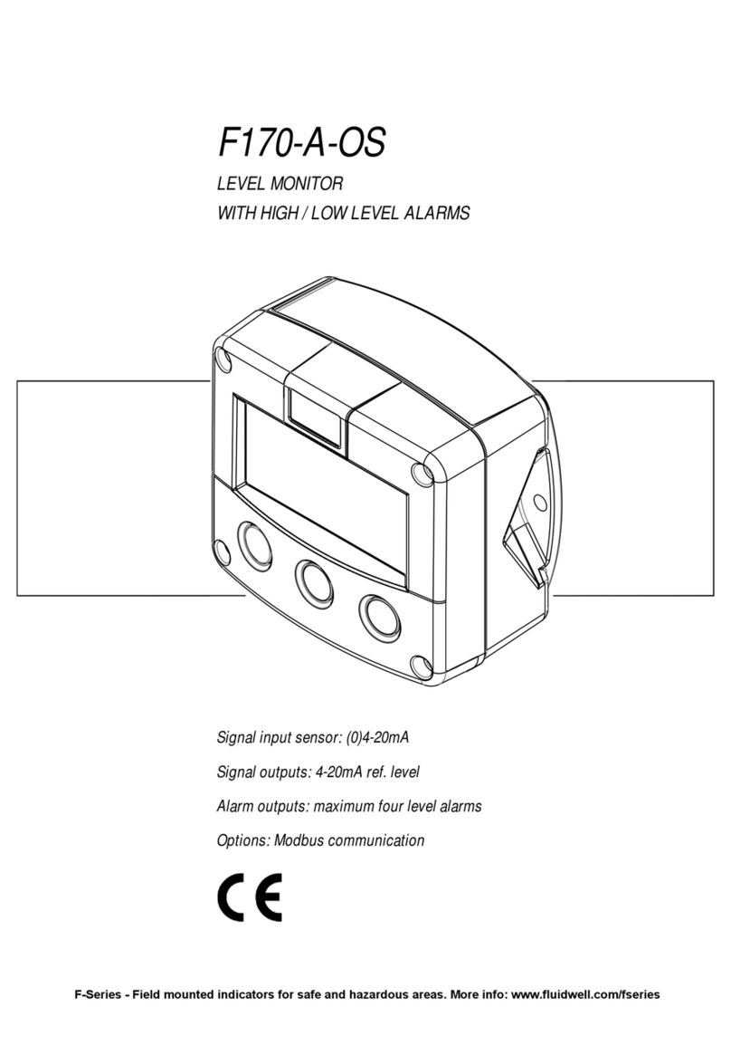 Fluidwell F170-A-OS manual