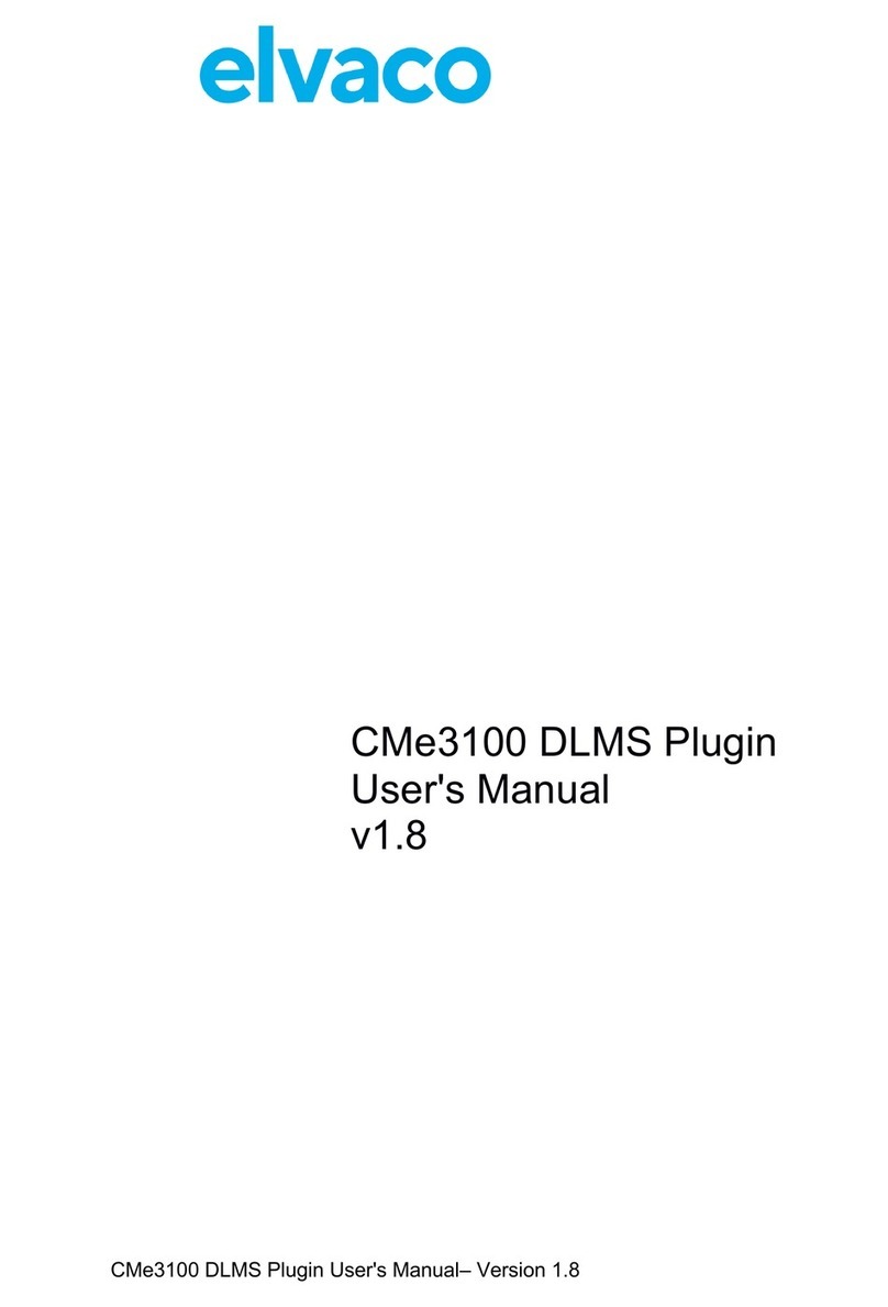 Elvaco CMe3100 User manual