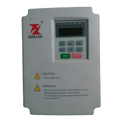Fuling Inverter DZB100 Series user manual Fuling Inverter DZB100 Series user manual