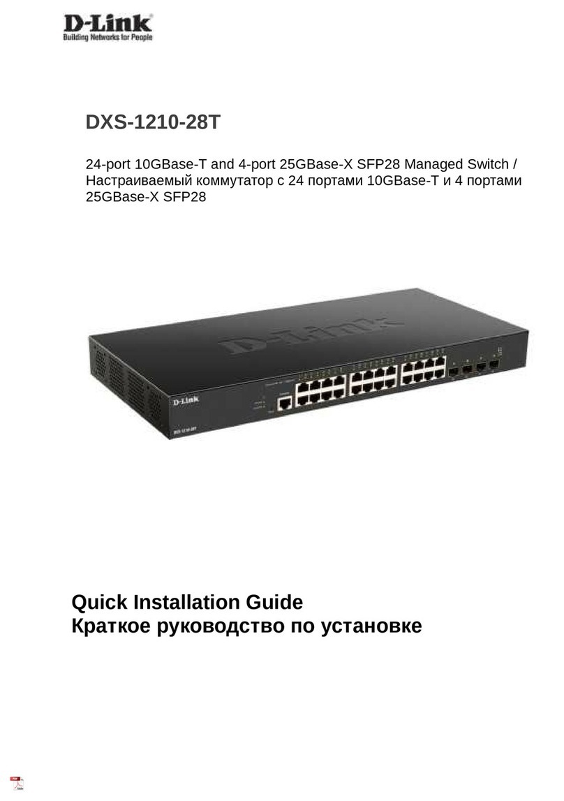 D-Link DXS-1210-28T User manual