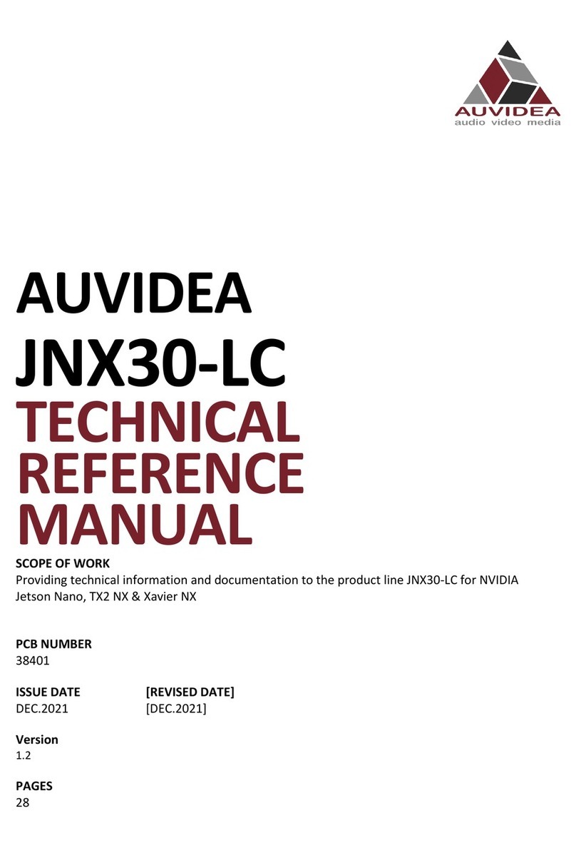 Auvidea JNX30-LC Technical reference manual