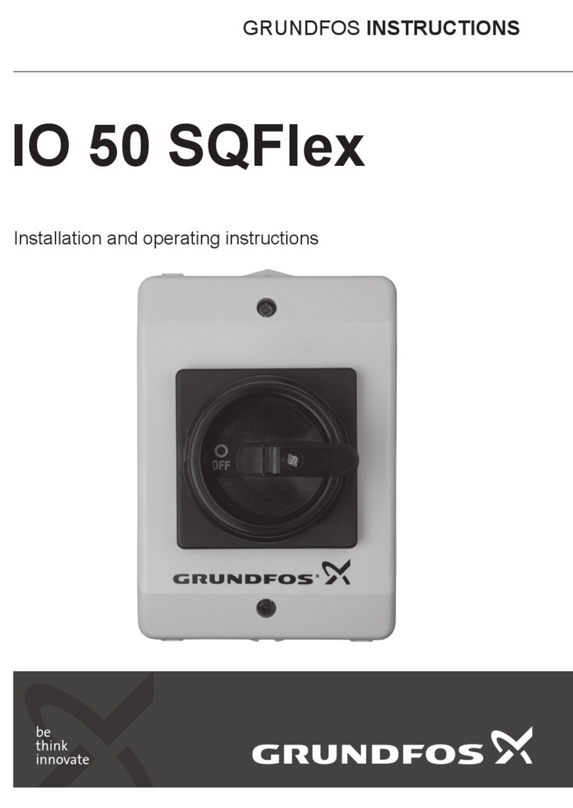 Grundfos IO 50 SQFlex User manual