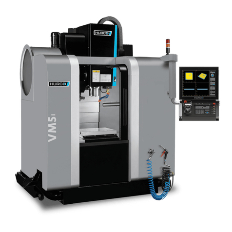 Hurco VM Series Maintenance and safety manual