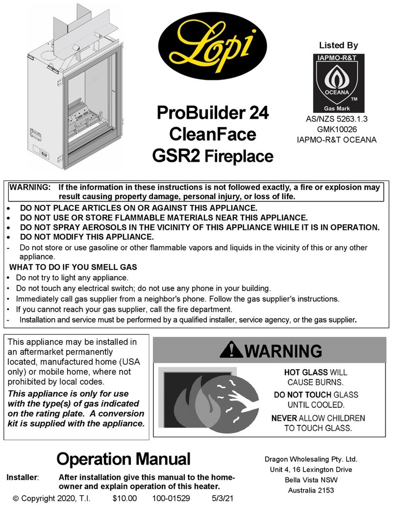 Lopi ProBuilder 24 CleanFace GSR2 manual Lopi ProBuilder 24 CleanFace GSR2 manual