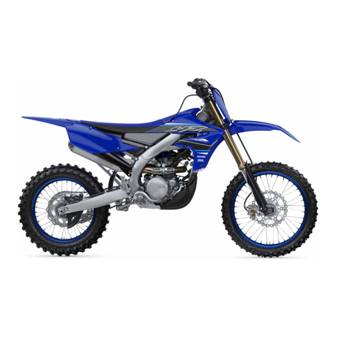 Yamaha YZ250FX 2021 User manual