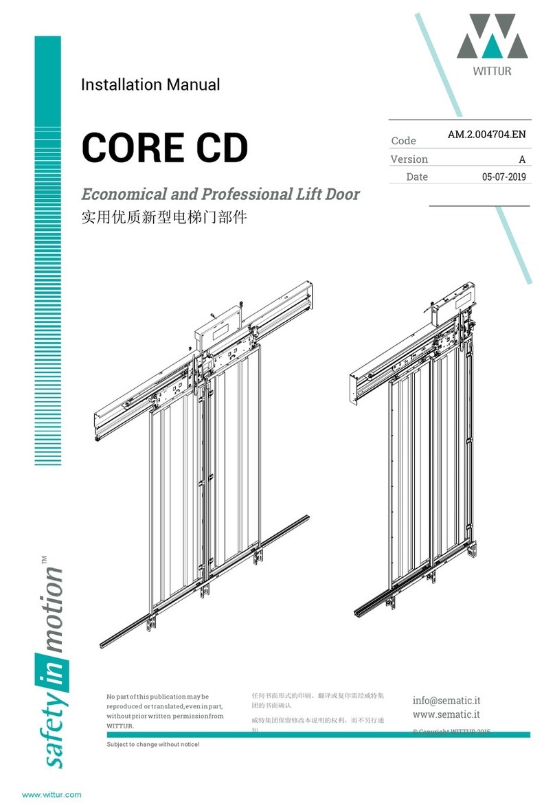 WITTUR safety in motion CORE CD User manual