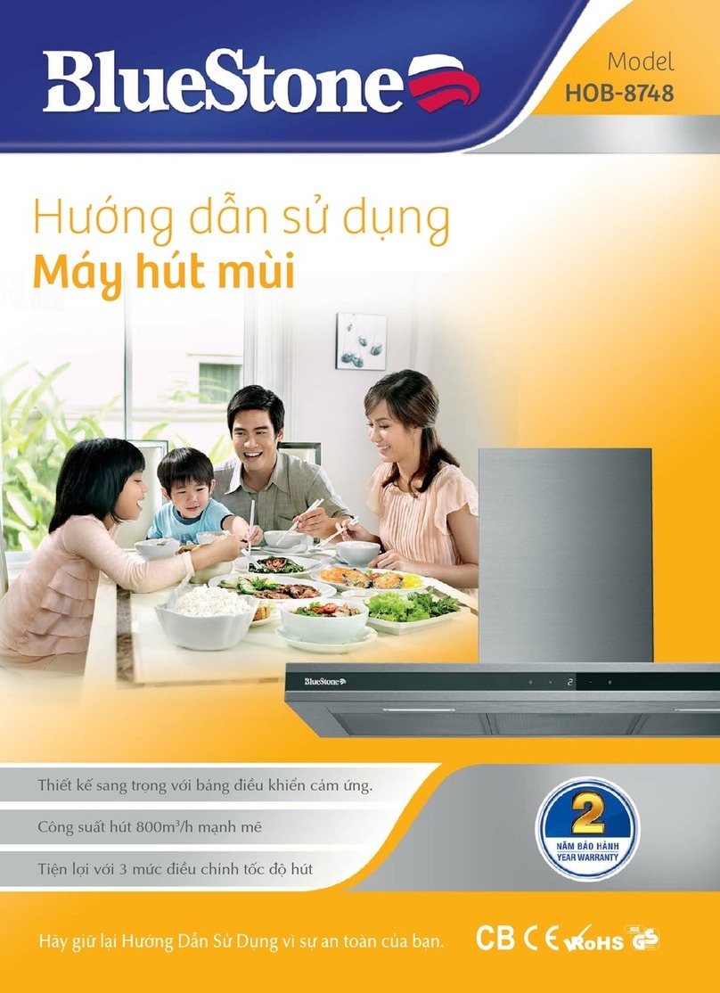 BLUE STONE HOB-8748 user manual