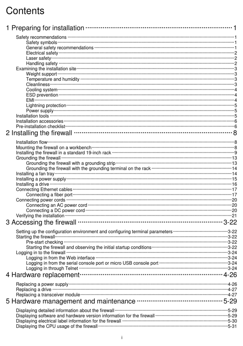 H3C F5000-AI160 manual