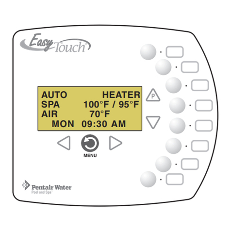 Pentair Pool Products EasyTouch 8 User manual