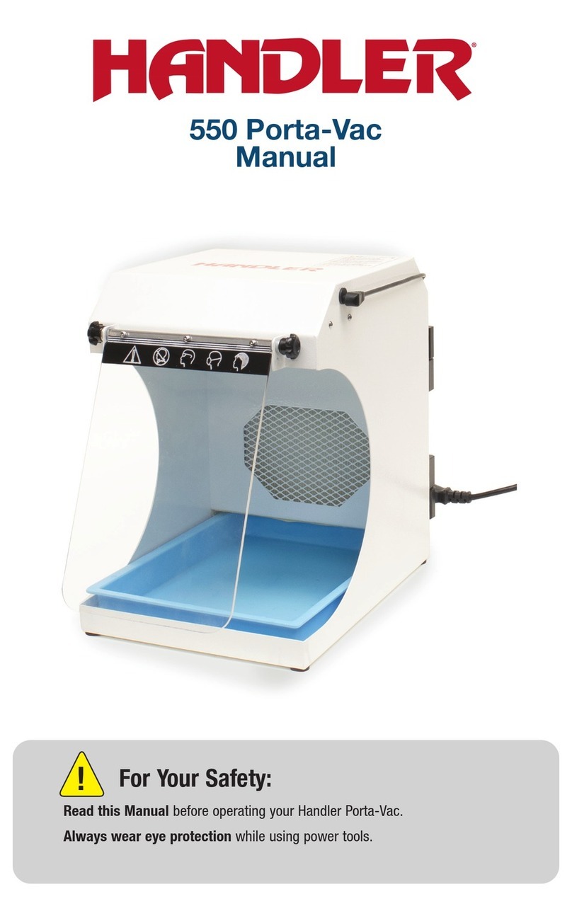 Handler 550 Porta-Vac manual
