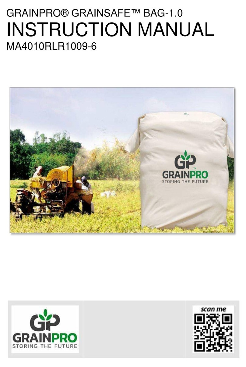 GrainPro GRAINSAFE BAG-1.0 User manual GrainPro GRAINSAFE BAG-1.0 User manual