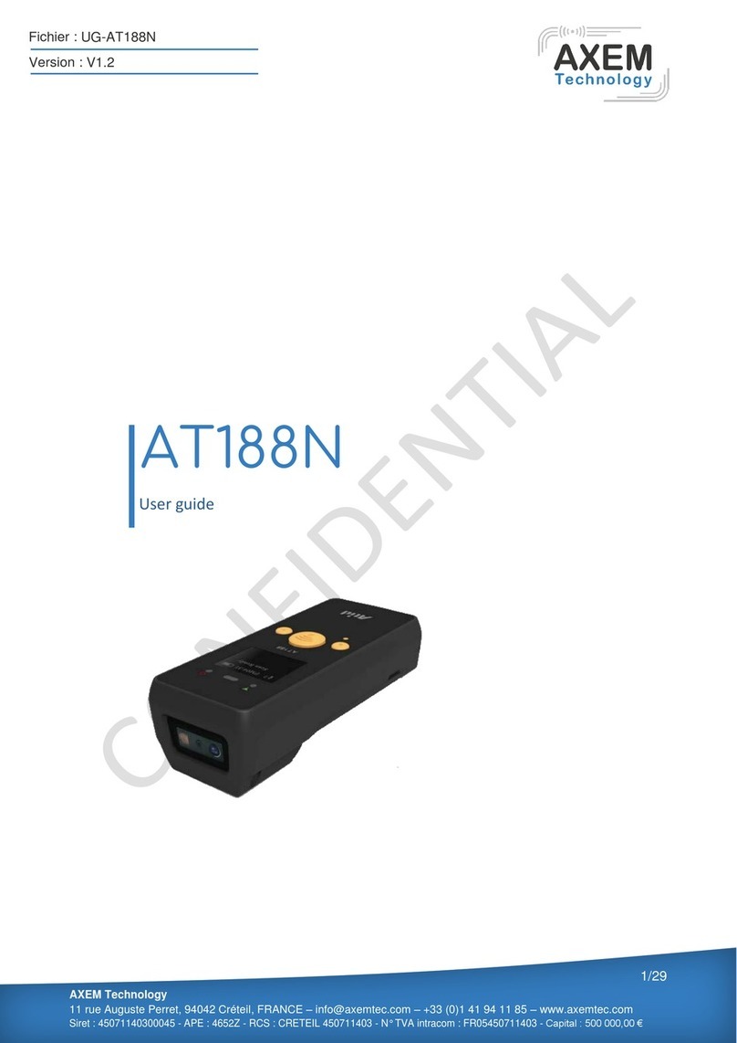 AXEM Technology Atid AT188N user guide