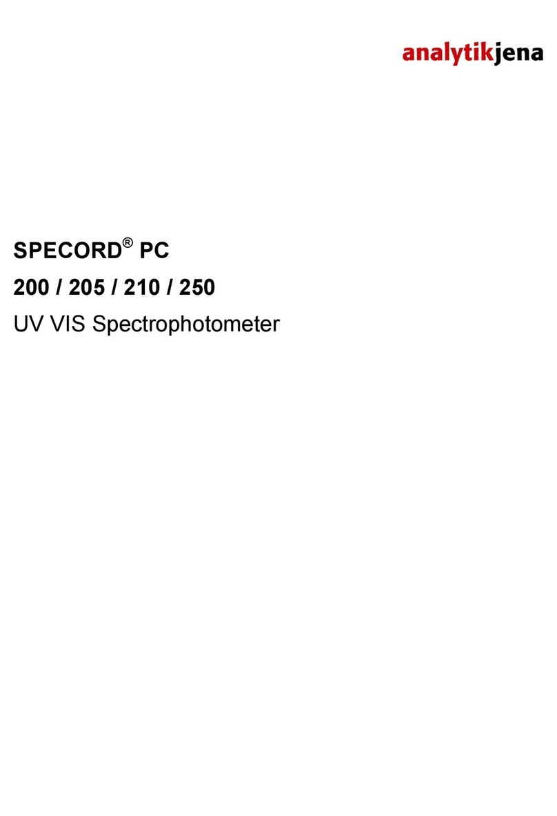 Analytik Jena SPECORD 200 manual