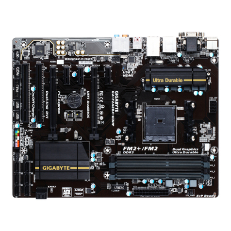 Gigabyte GA-F2A88X-D3HP user manual
