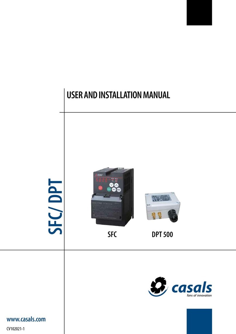 Casals SFC User and installation manual
