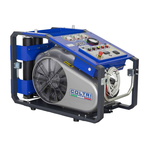 Coltri Compressors PRIME LINE ERGO TPS MCH-13/ET User manual