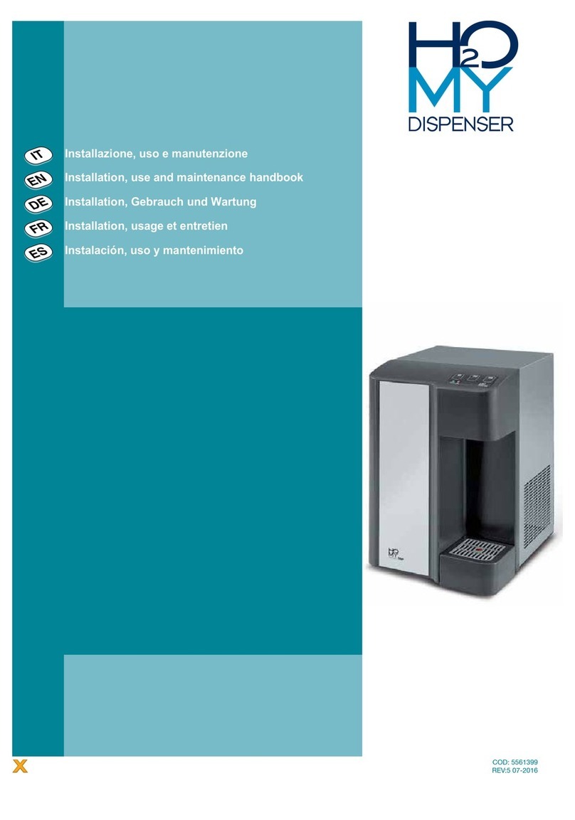 H2OMY TOP AC Installation, use and maintenance handbook