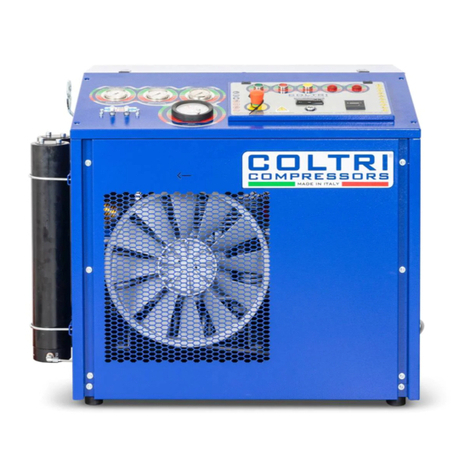 Coltri Compressors PRIME LINE MARK 3 TPS MCH-13/ET Use and maintenance manual