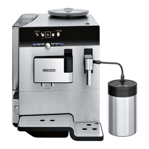 Siemens TE 809 Series User manual
