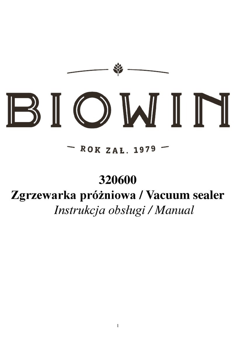 Biowin 320600 manual
