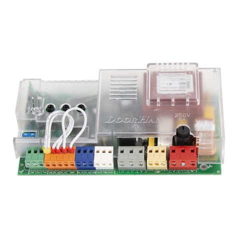 DoorHan PCB-SL Programming instructions