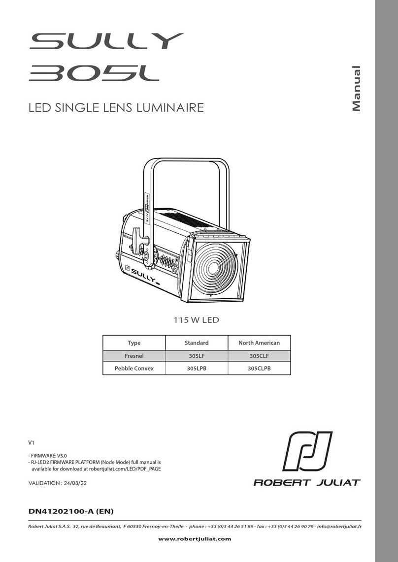 Robert Juliat SULLY 305L manual