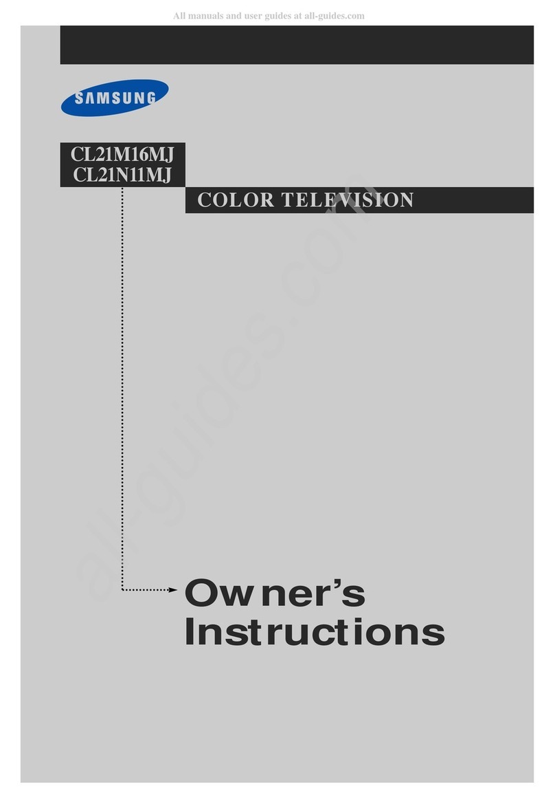 Samsung CL-21N11MJ User manual