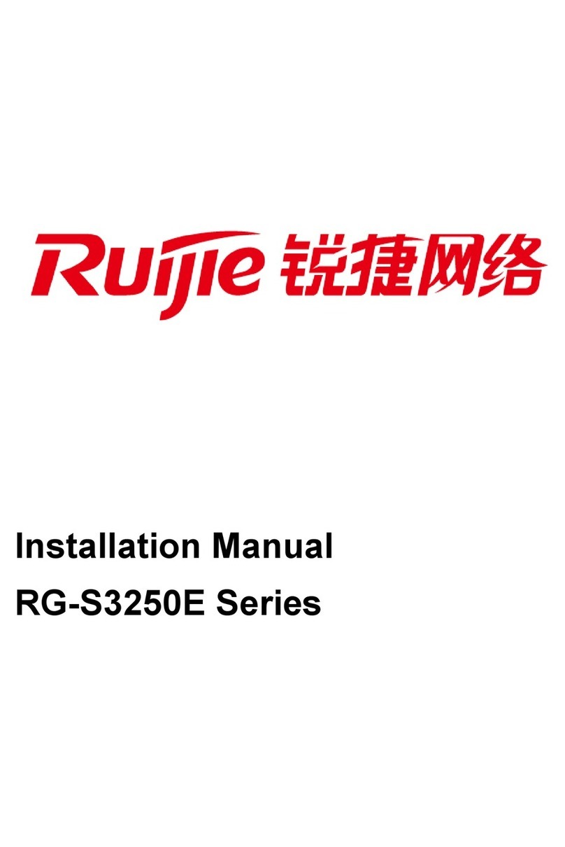 Ruijie RG-S3250E Series installation manual