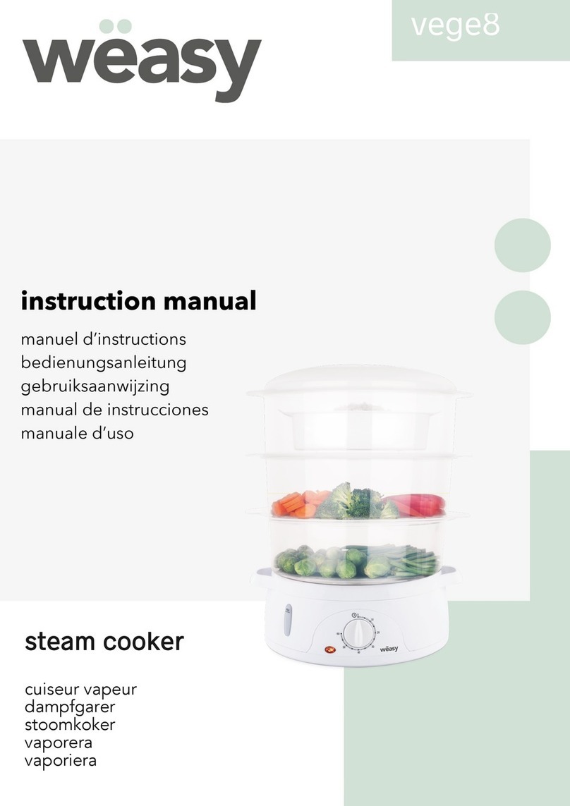weasy vege8 instruction manual