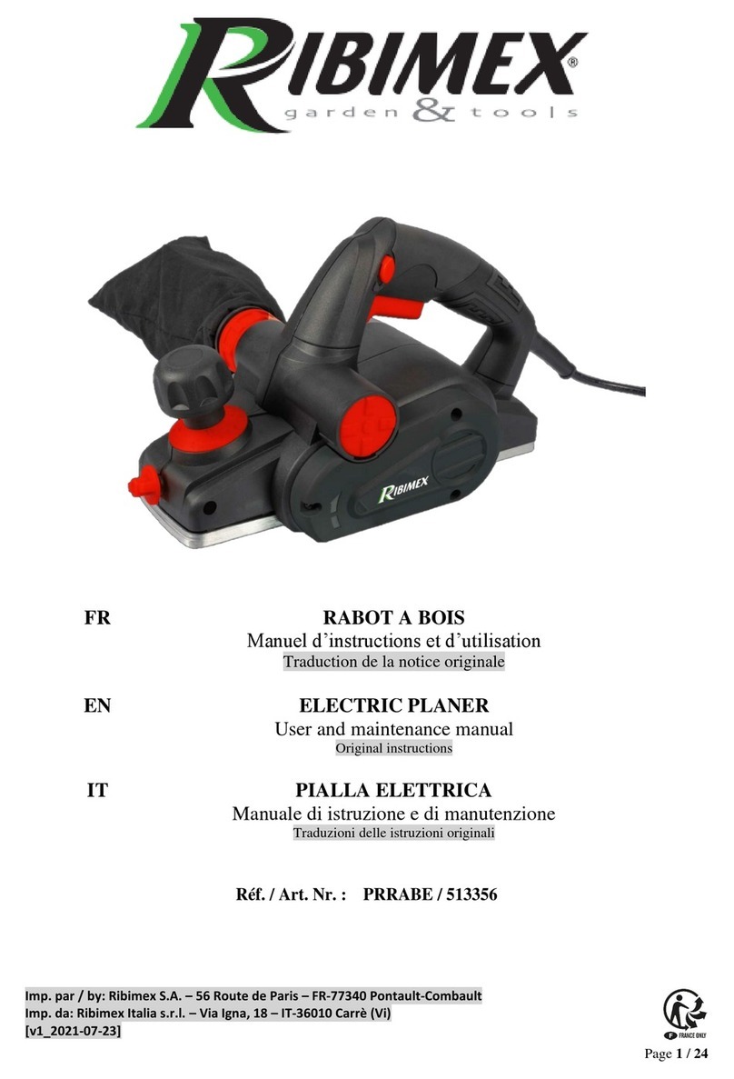 Ribimex PRRABE User and maintenance manual