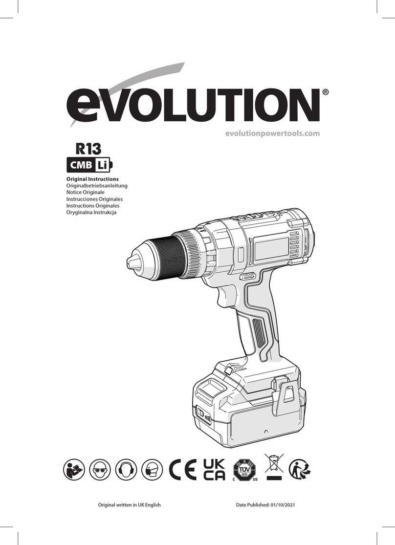 Evolution R13 User manual