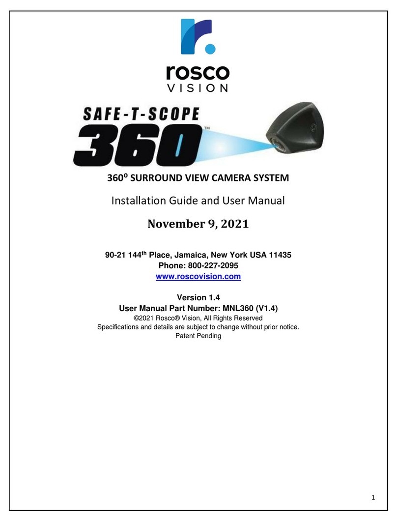 Rosco Vision SAFE-T-SCOPE 360 Assembly instructions