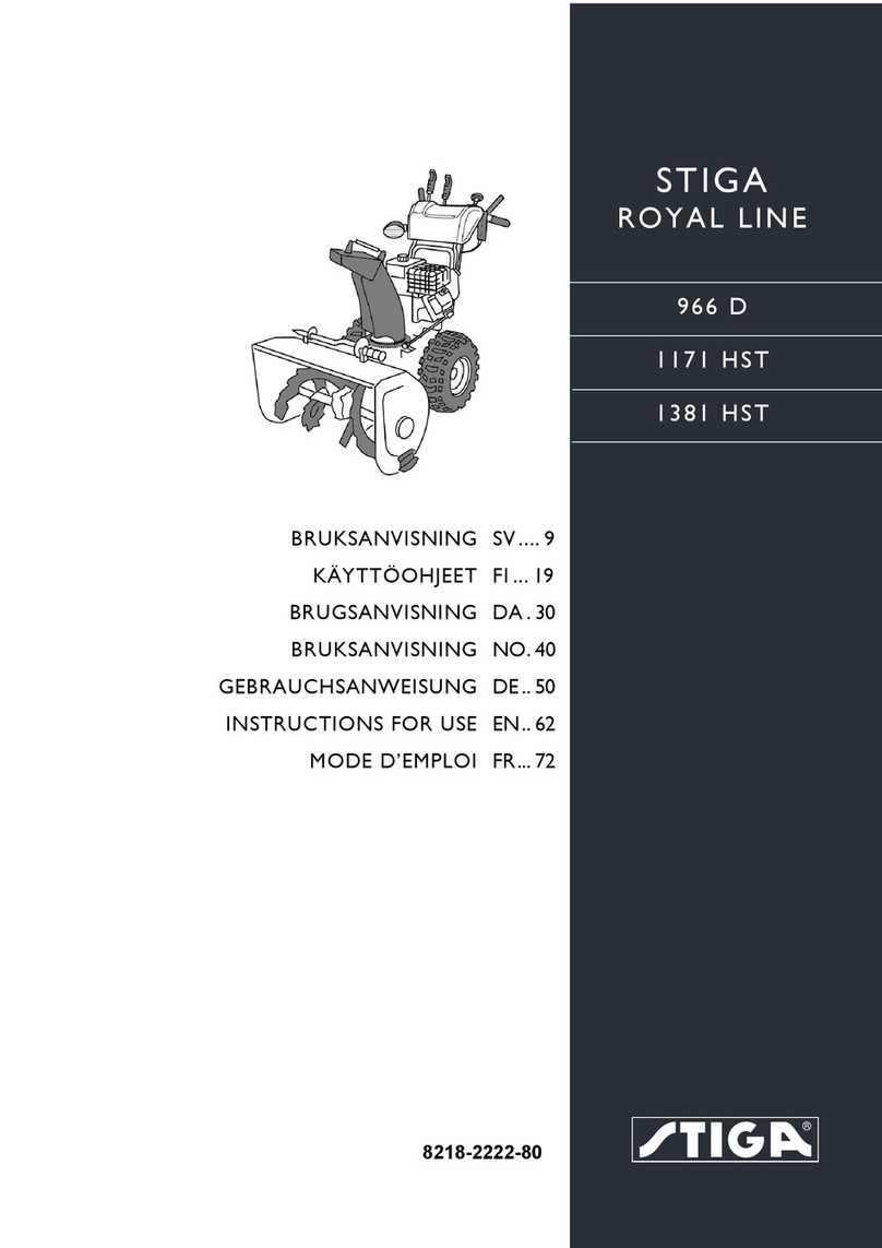 Stiga Royal 966 D User manual