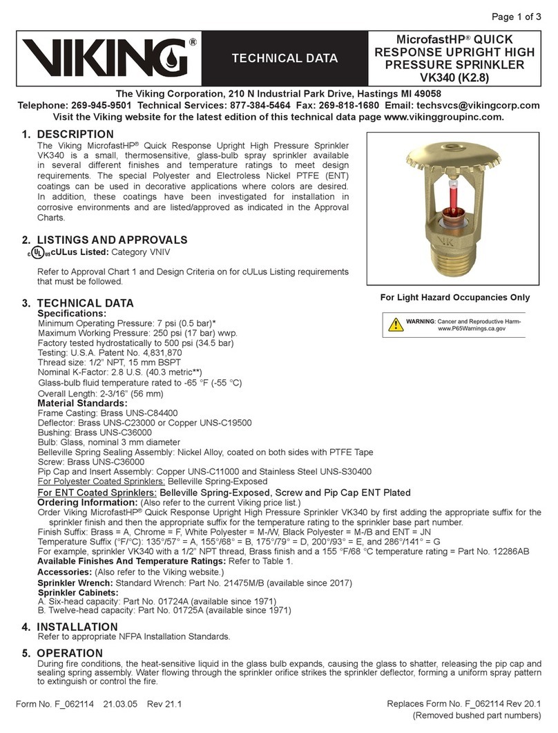 Viking MicrofastHP VK340 Instruction manual
